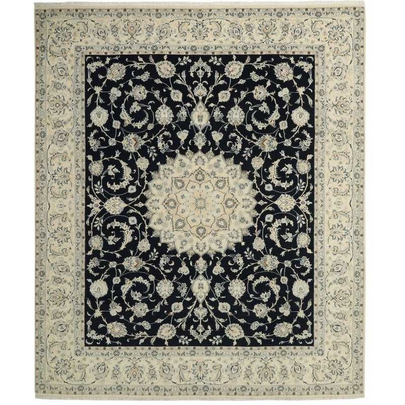tappeto persia nain fine con seta cm 250x307 