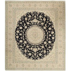 tappeto persia nain fine con seta cm 248x298 