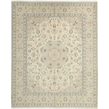 tappeto persia nain fine con seta cm 200x245 
