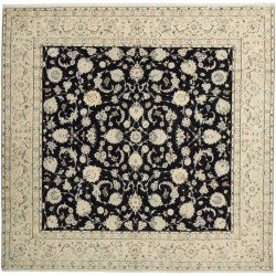 tappeto persia nain fine con seta cm 296x292 