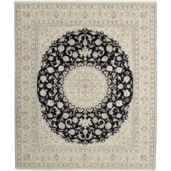 tappeto persia nain fine con seta cm 249x303 