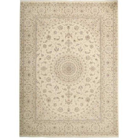 tappeto persia nain fine con seta cm 250x345 