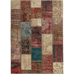 tappeto persia vintage patchwork cm 142x198 
