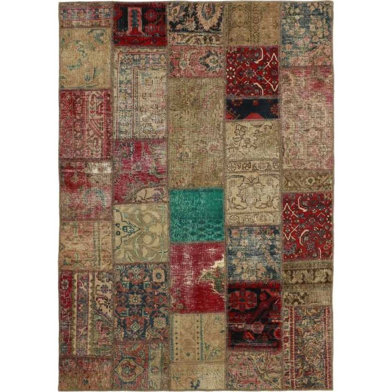 tappeto persia vintage patchwork cm 143x200 