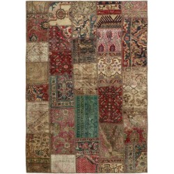 tappeto persia vintage patchwork cm 145x205 