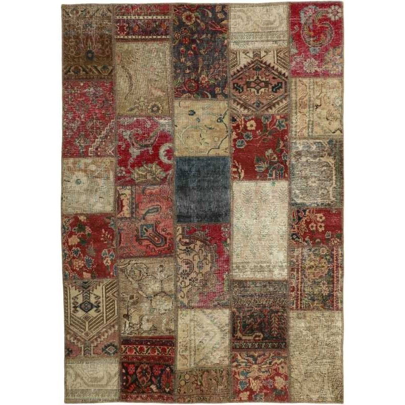tappeto persia vintage patchwork cm 145x206 