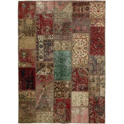 tappeto persia vintage patchwork cm 143x200 