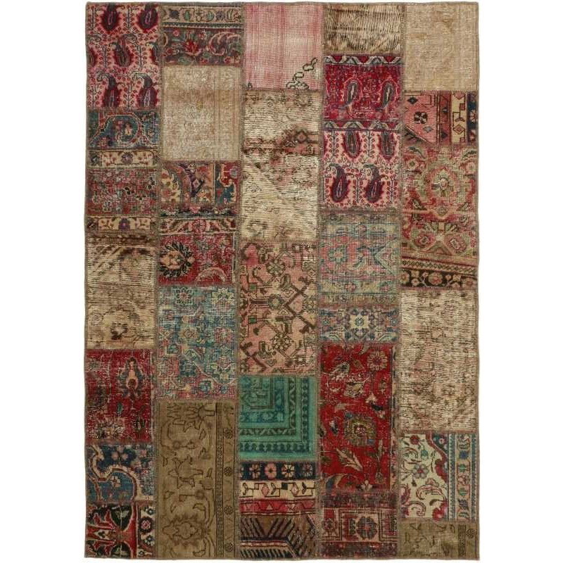 tappeto persia vintage patchwork cm 143x202 