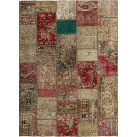 tappeto persia vintage patchwork cm 145x198 