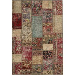 tappeto persia vintage patchwork cm 140x205 