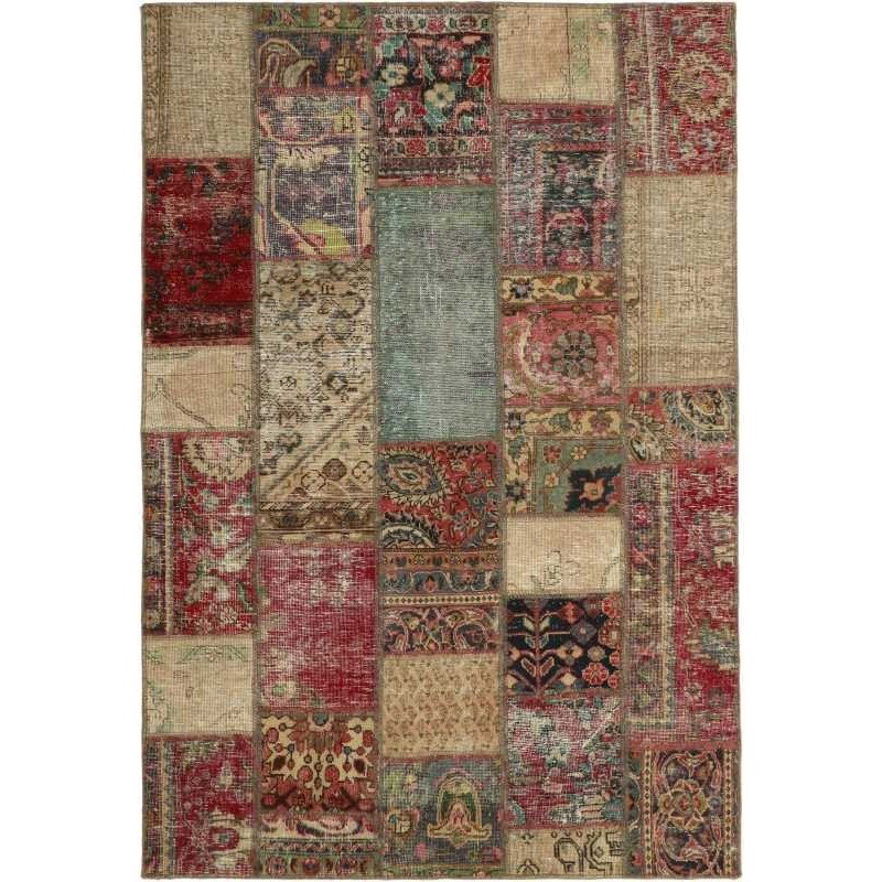 tappeto persia vintage patchwork cm 140x205 