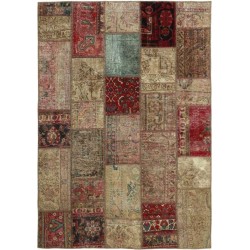 tappeto persia vintage patchwork cm 144x202 