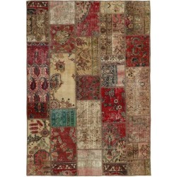 tappeto persia vintage patchwork cm 143x200 