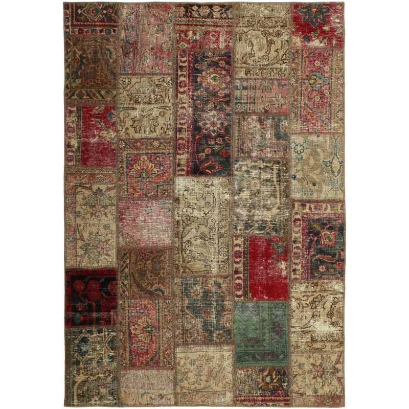 tappeto persia vintage patchwork cm 143x205 