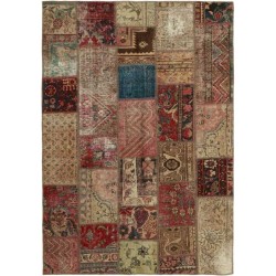 tappeto persia vintage patchwork cm 142x203 