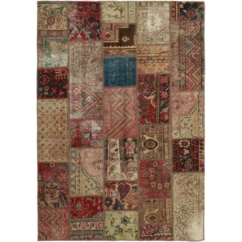 tappeto persia vintage patchwork cm 142x203 