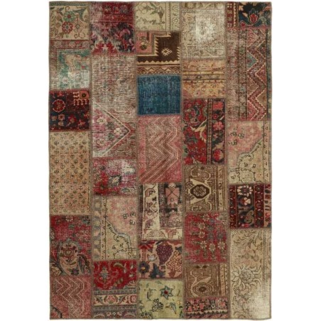 tappeto persia vintage patchwork cm 142x203 
