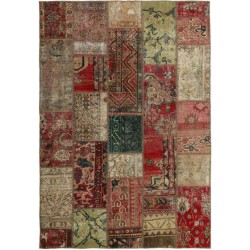 tappeto persia vintage patchwork cm 144x207 