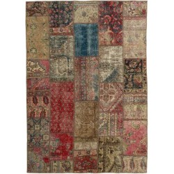 tappeto persia vintage patchwork cm 145x205 