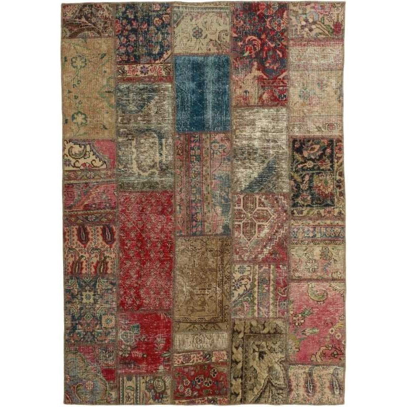 tappeto persia vintage patchwork cm 145x205 