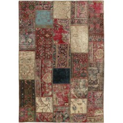 tappeto persia vintage patchwork cm 143x204 