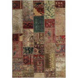 tappeto persia vintage patchwork cm 141x205 