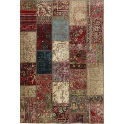 tappeto persia vintage patchwork cm 143x207 