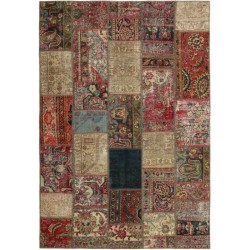 tappeto persia vintage patchwork cm 143x206 