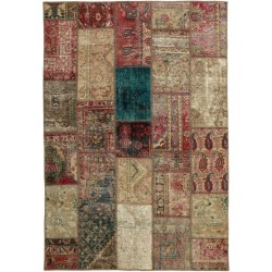 tappeto persia vintage patchwork cm 143x205 
