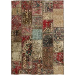 tappeto persia vintage patchwork cm 143x202 
