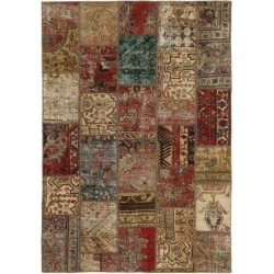 tappeto persia vintage patchwork cm 144x205 