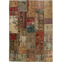 tappeto persia vintage patchwork cm 143x203 