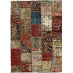 tappeto persia vintage patchwork cm 144x202 