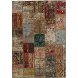 tappeto persia vintage patchwork cm 143x205 