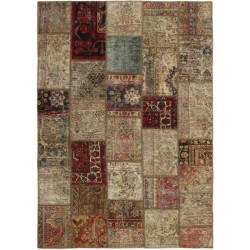 tappeto persia vintage patchwork cm 145x204 