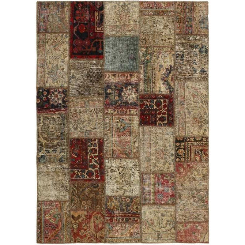 tappeto persia vintage patchwork cm 145x204 