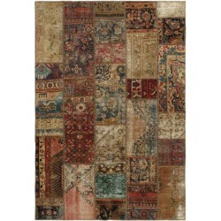 tappeto persia vintage patchwork cm 143x207 