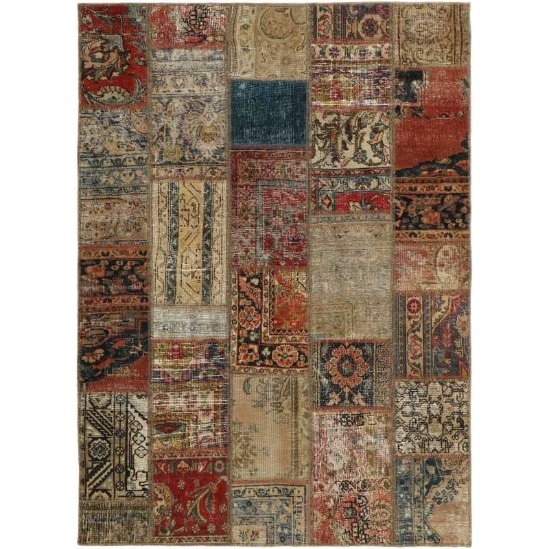 tappeto persia vintage patchwork cm 145x200 