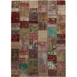 tappeto persia vintage patchwork cm 253x353 