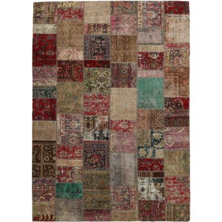 tappeto persia vintage patchwork cm 253x353 