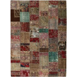 tappeto persia vintage patchwork cm 252x350 