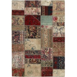 tappeto persia vintage patchwork cm 140x198 