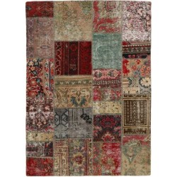 tappeto persia vintage patchwork cm 142x200 