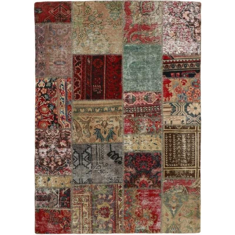 tappeto persia vintage patchwork cm 142x200 