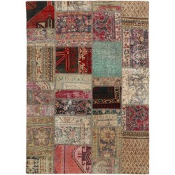 tappeto persia vintage patchwork cm 140x198 