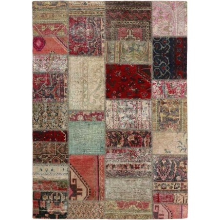 tappeto persia vintage patchwork cm 142x200 