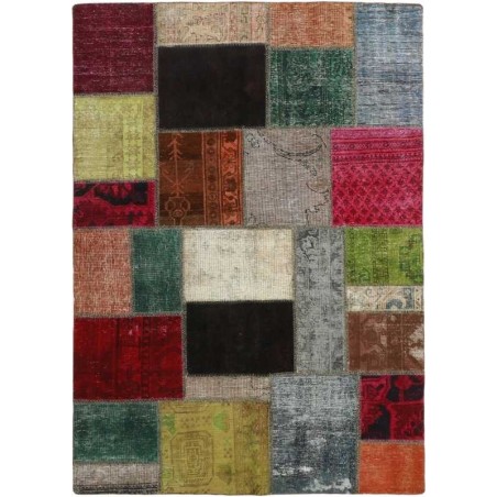 tappeto persia vintage patchwork cm 142x200 