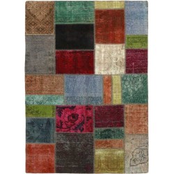 tappeto persia vintage patchwork cm 142x200 