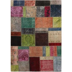tappeto persia vintage patchwork cm 168x236 