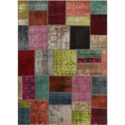 tappeto persia vintage patchwork cm 168x236 